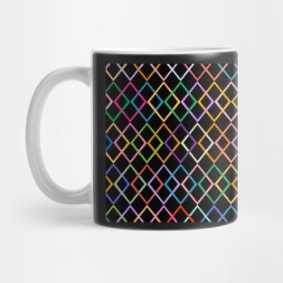 Colorful Diamond Pattern Mug